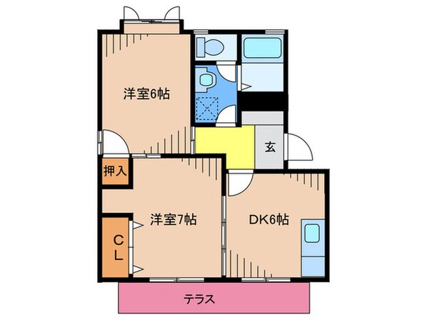 レークサイドヒルズの物件間取画像